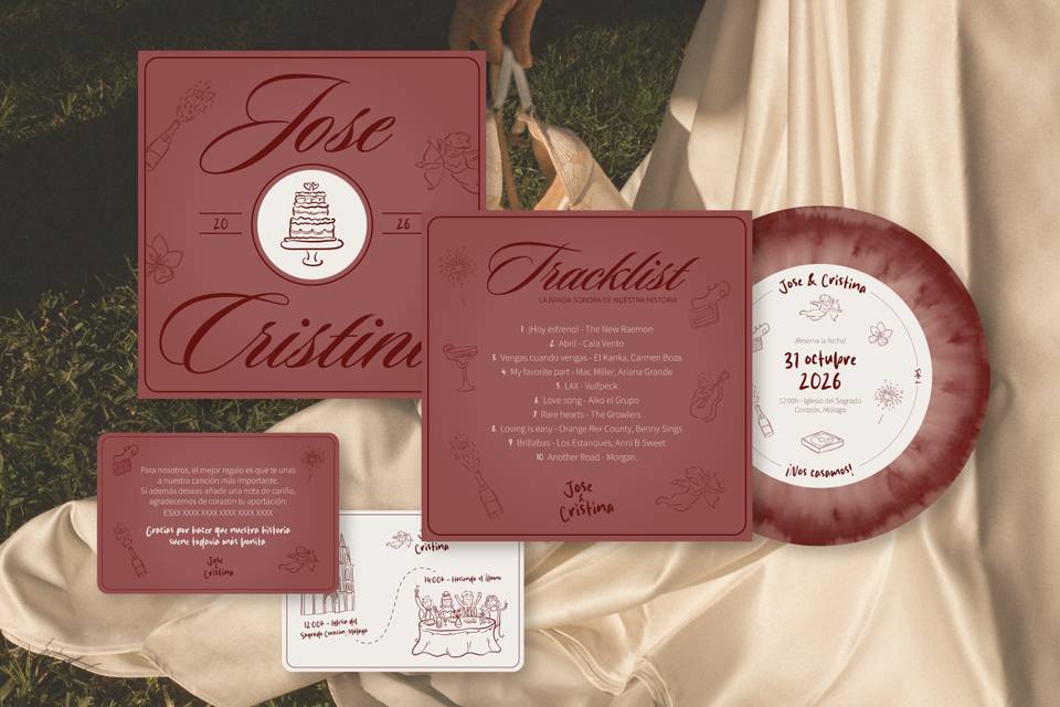 Papelería de boda