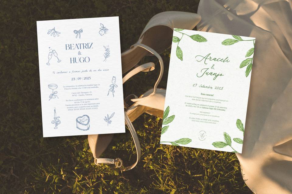 Papelería de boda