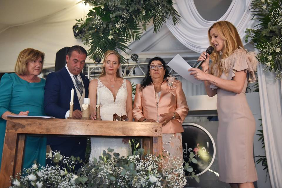 Ceremonia de las velas