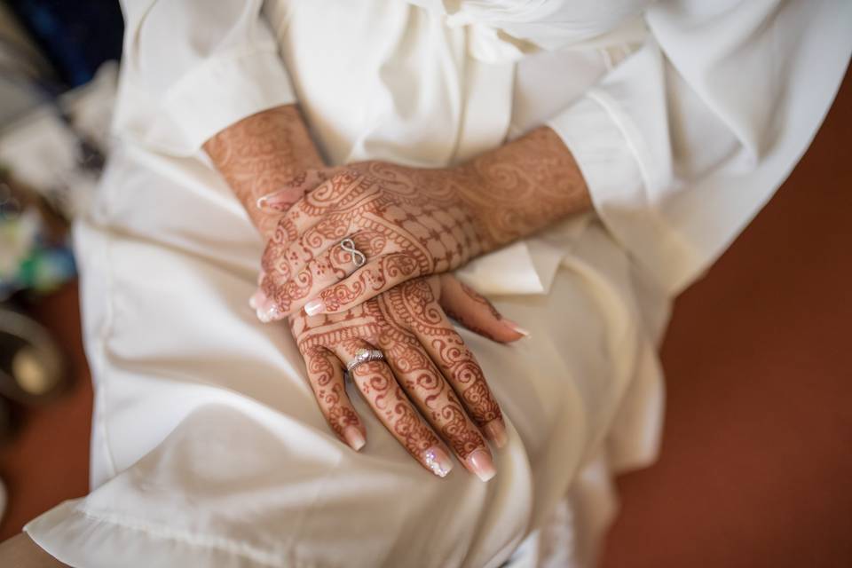 Detalles de la novia