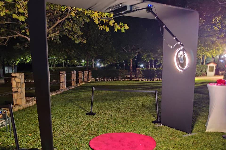 Arco 360 de noche