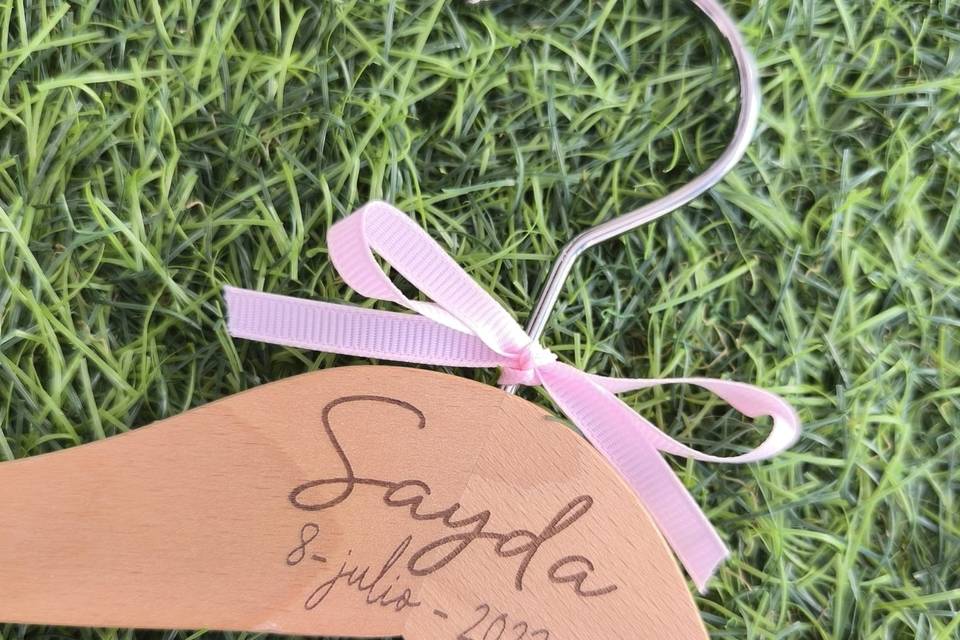 Percha personalizada