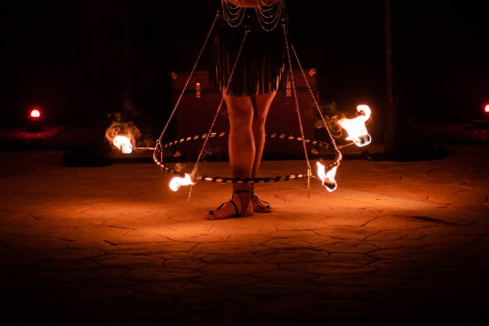 Falda de Fuego