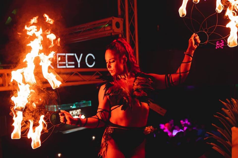 Abanicos de Fuego