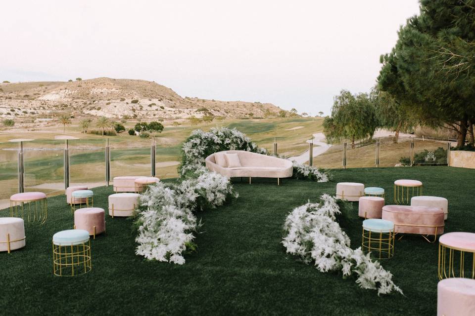 Evento Terraza Césped
