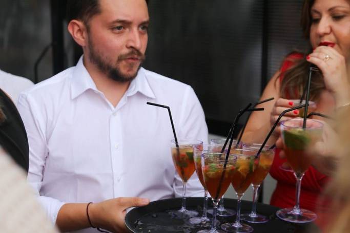 Recepción y cóctel