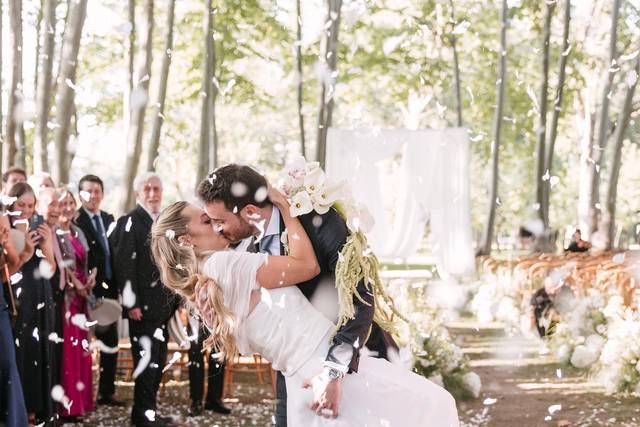 Ceremonia en el bosque