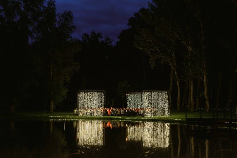 Banquete en el lago