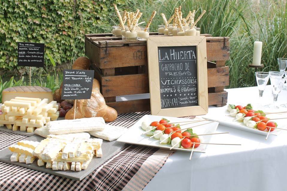 Detalles únicos en el aperitivo