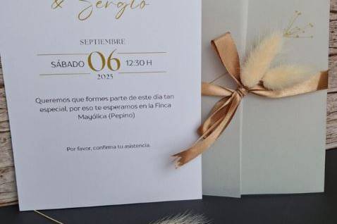 Invitación clásica