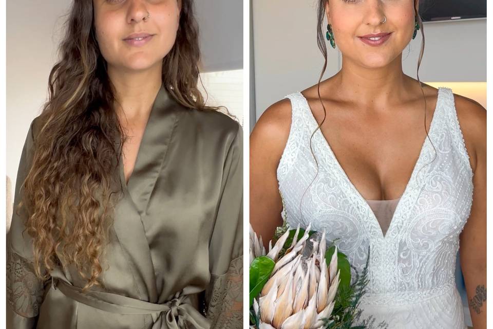 Antes y después