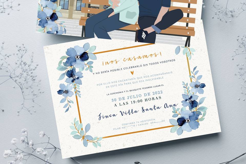 Invitación de boda