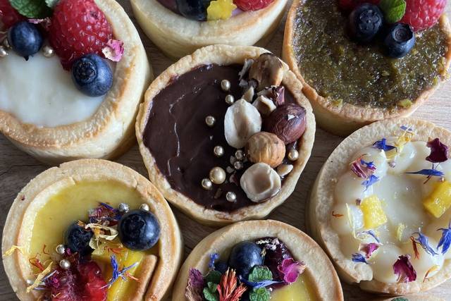 Mini tartaletas de sabores