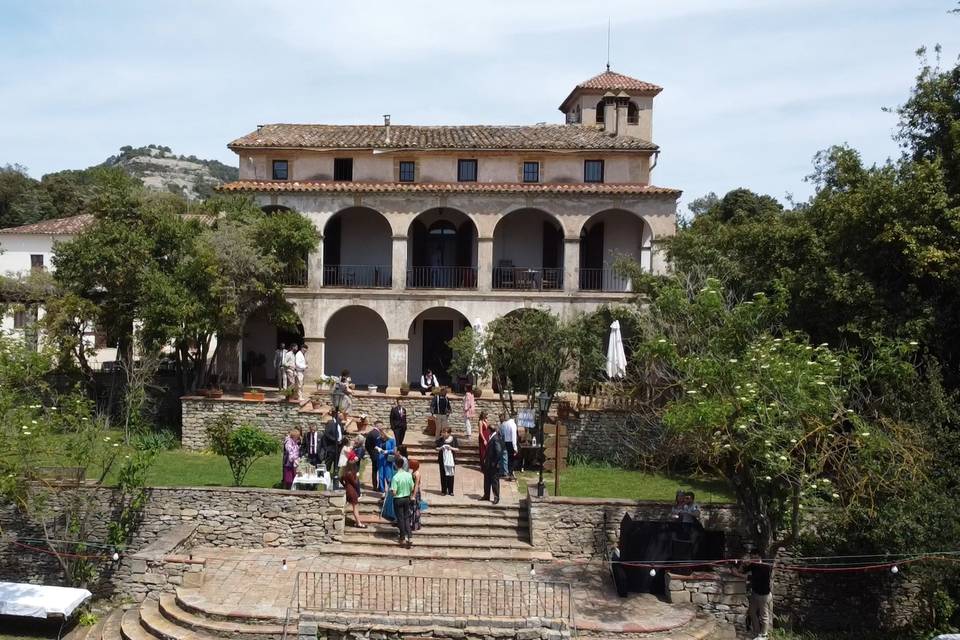 Boda con dron