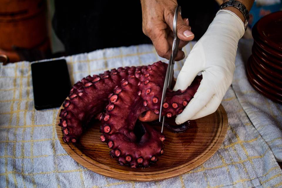 Pulpo a feira