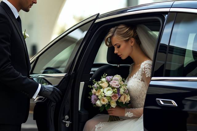 Llegada con estilo a tu boda