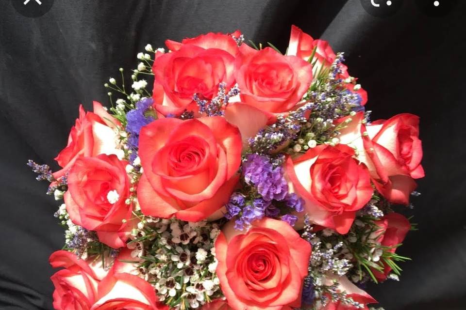 Bouquet de rosas