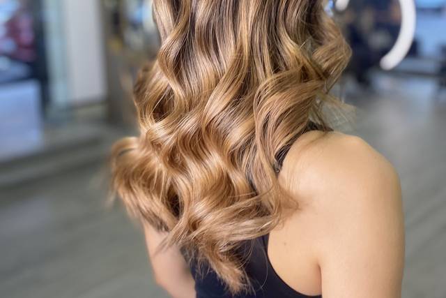 Caramel balayage