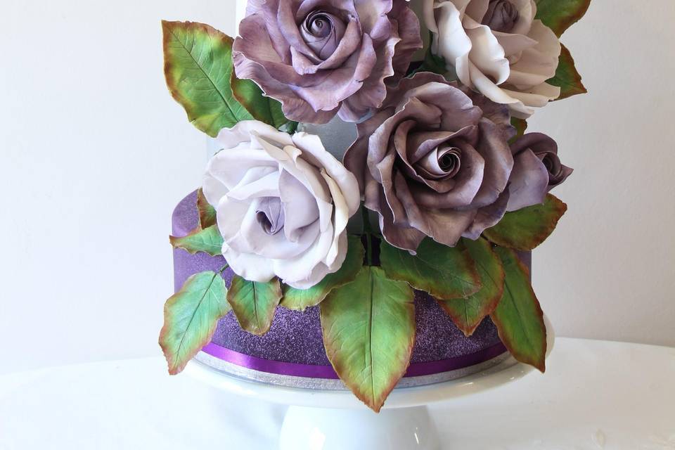 Lilac Rose Cake