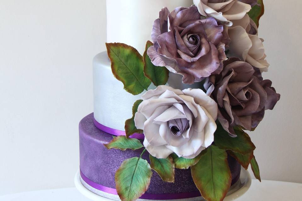 Lilac Rose Cake