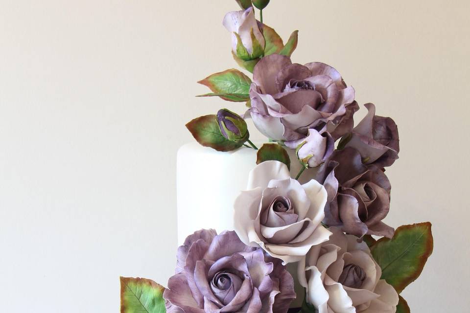 Lilac Rose Cake