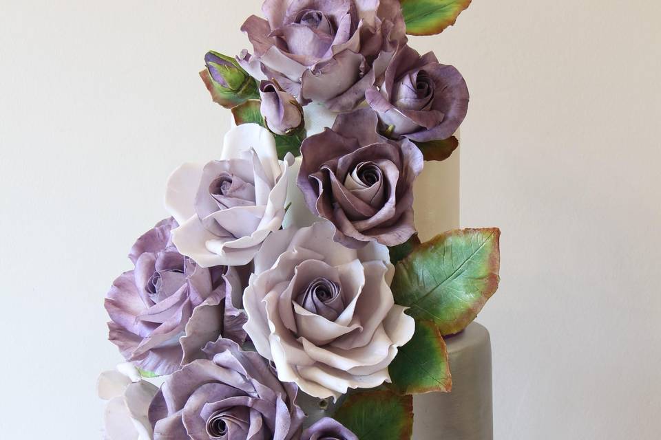 Lilac Rose Cake