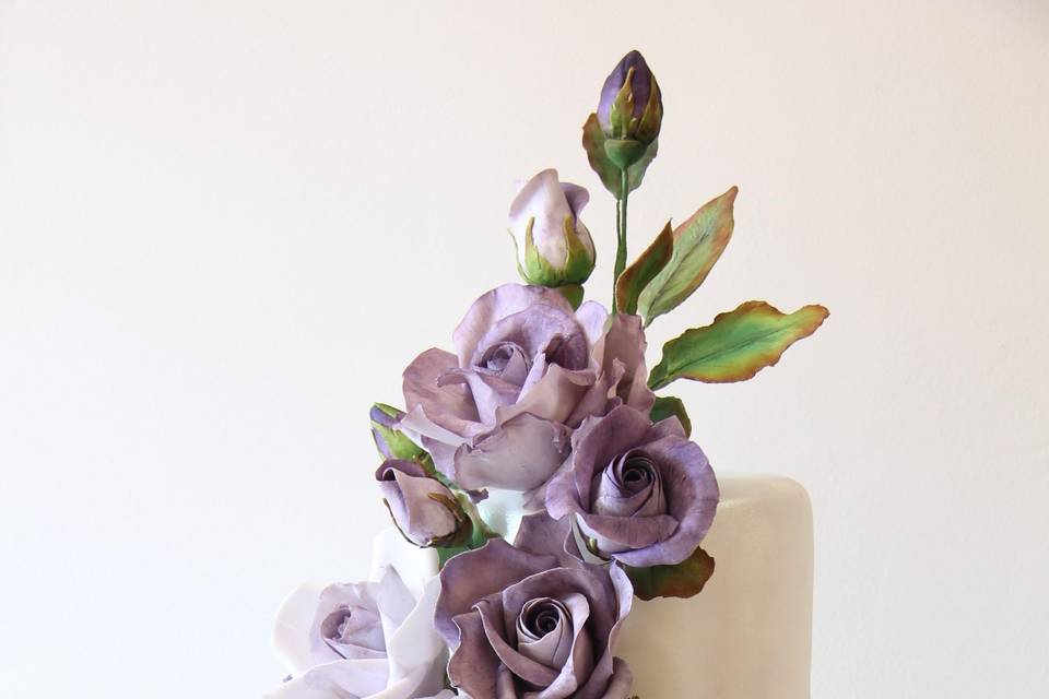 Lilac Rose Cake