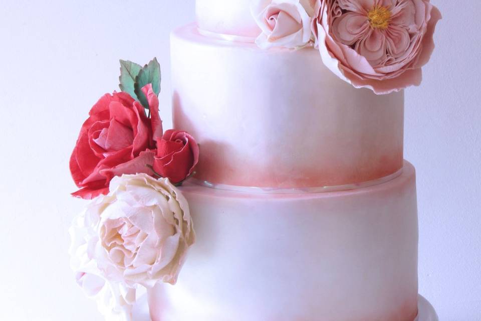 English Roses Cake