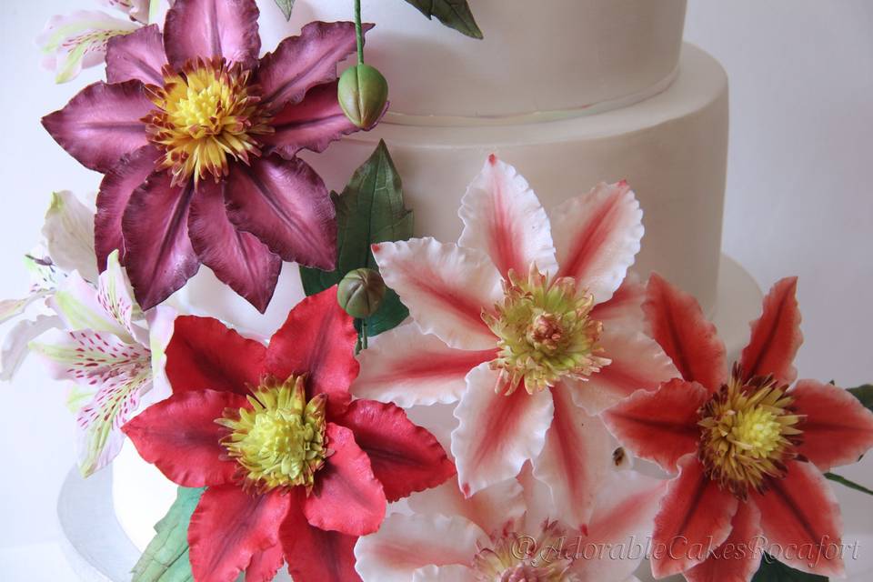 Clematis Cake