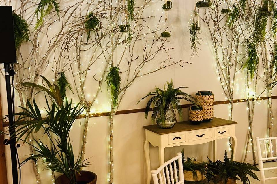 Decoraciòn mesa presidencial