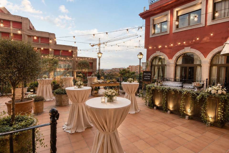 Terraza exterior para Cóctel
