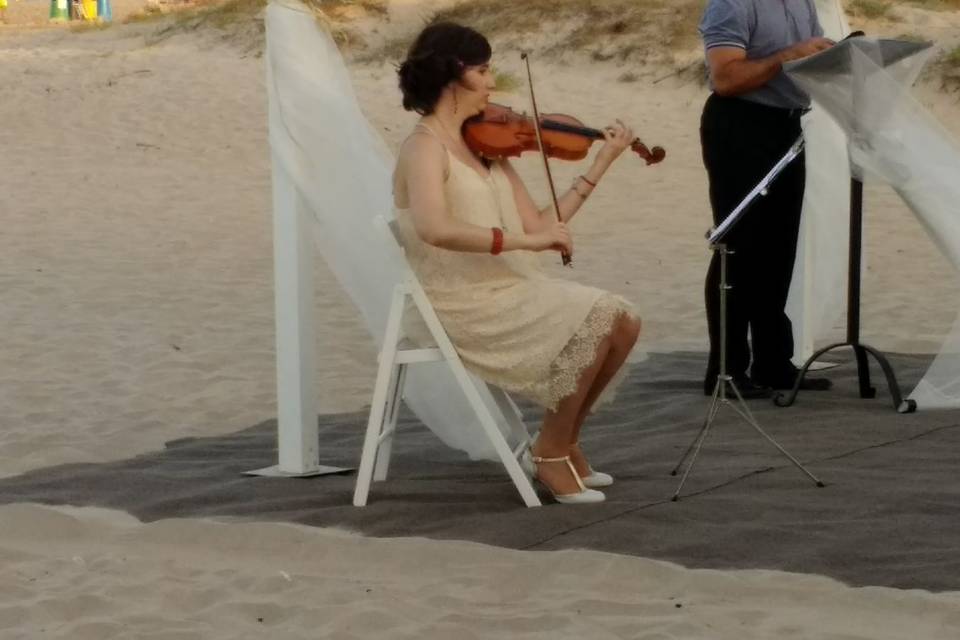 Boda en la playa