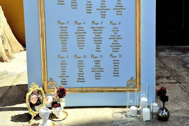 Seating plan palaciego