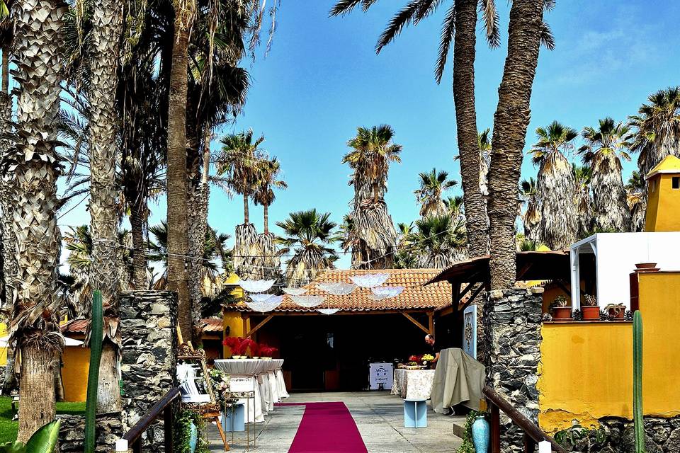 Entrada al evento