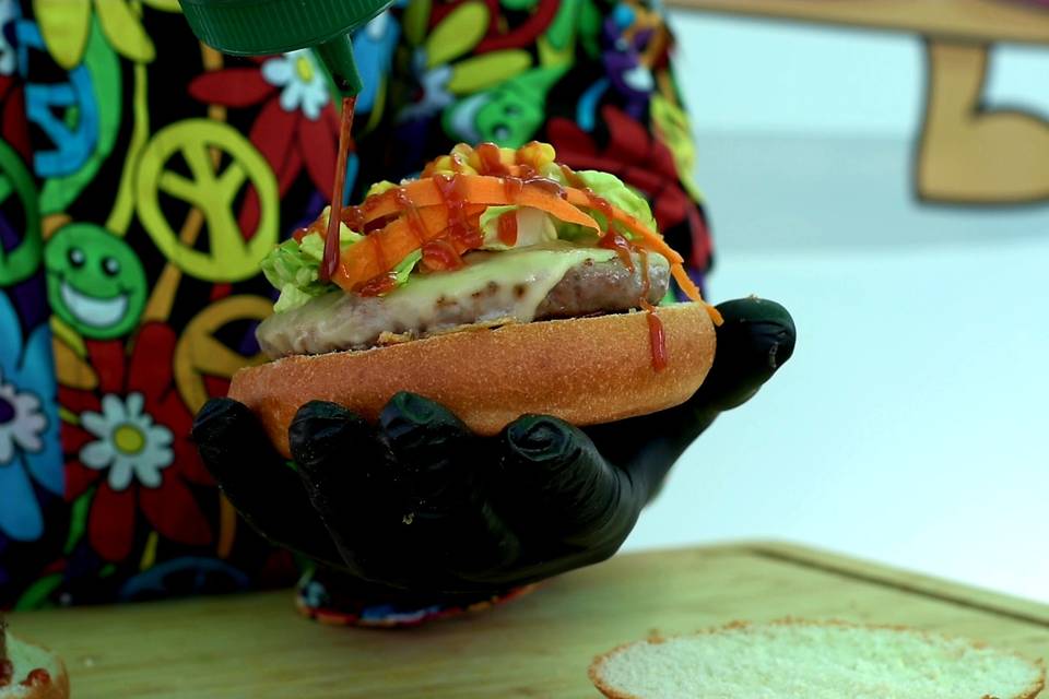 Hamburguesa vegana