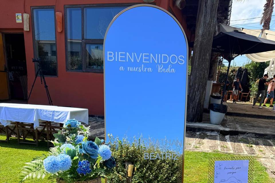 Boda tonos azxul