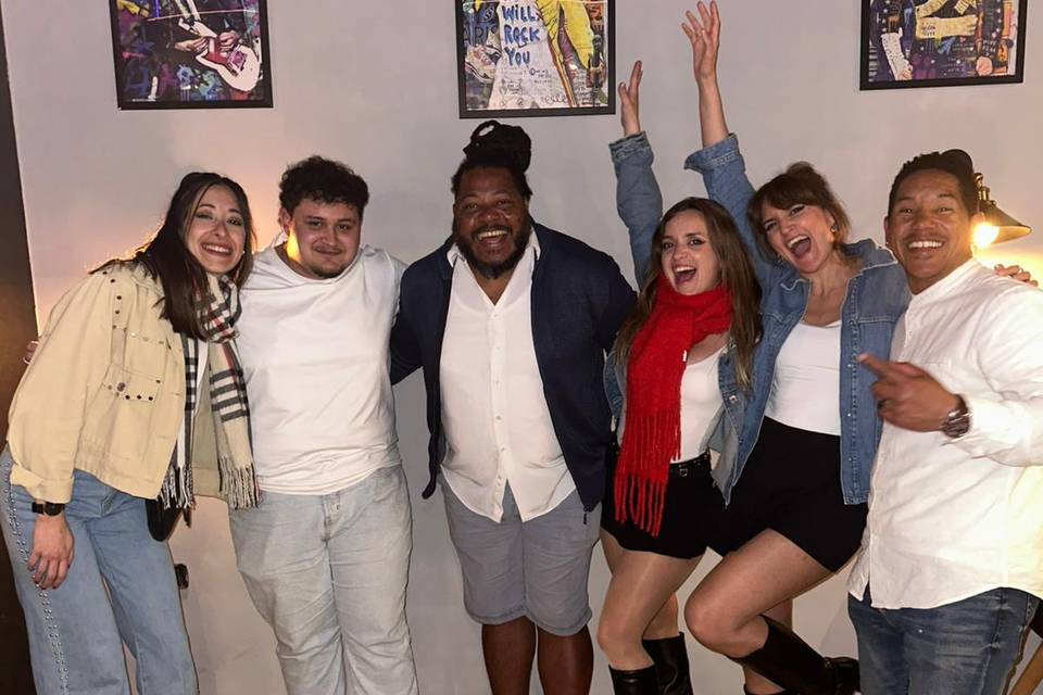 La banda completa