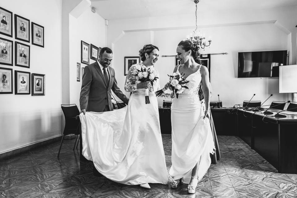 Risas postboda