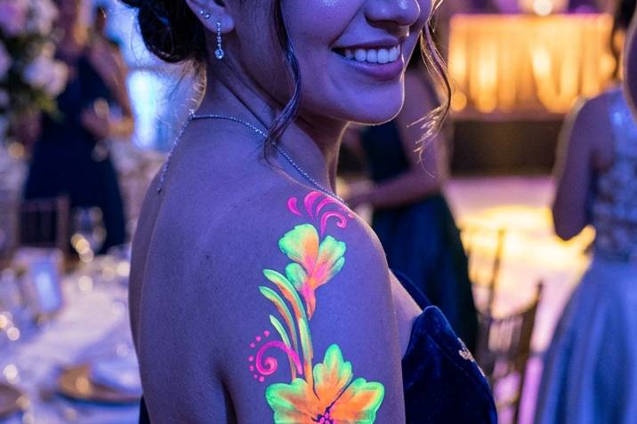 Florales en brazo