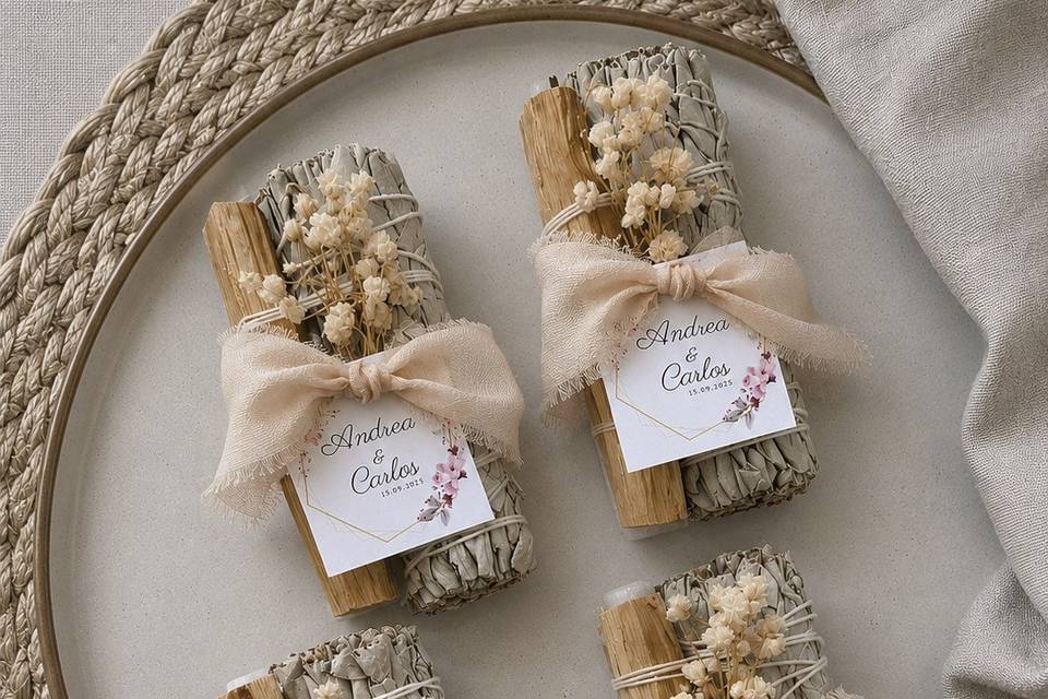 Palo Santo, Salvia, Selenita