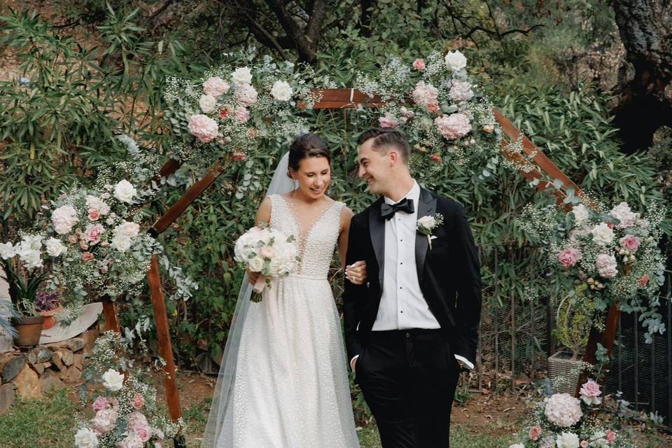 Romantic wedd