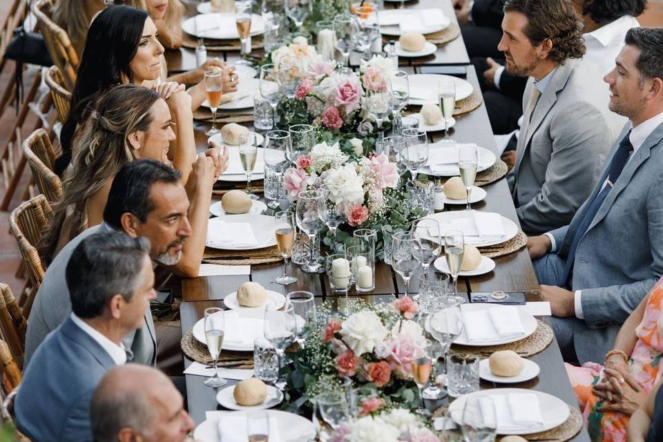 Romantic wedd