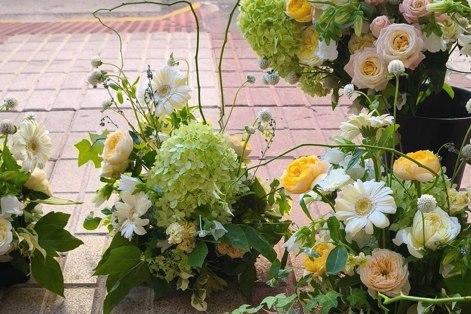 Peach wedd