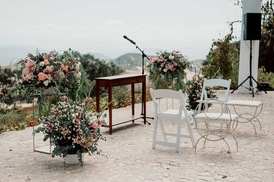 Boda en la montaña