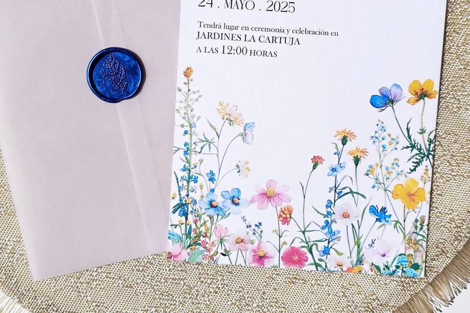 Invitación de boda