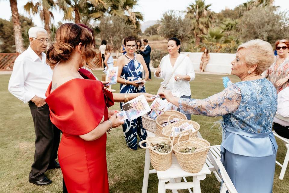 Papelería y detalles para boda