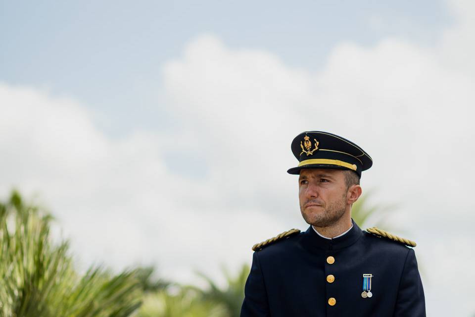 Boda militar en Ibiza