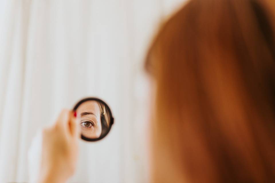 Preparativos de la novia