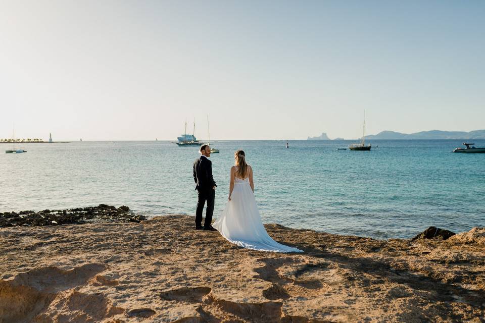 Postboda en Formentera