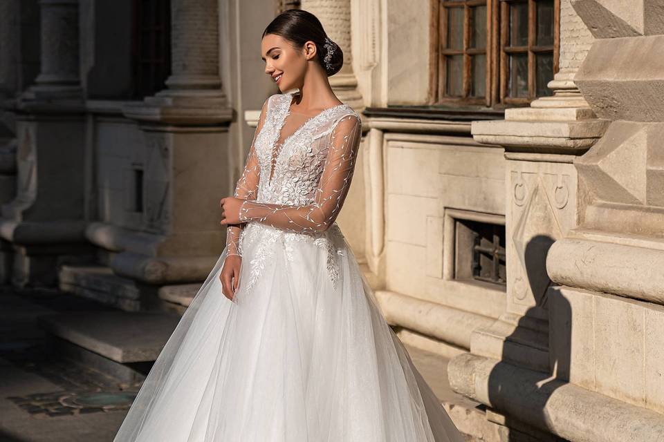 Vestido de novia princesa